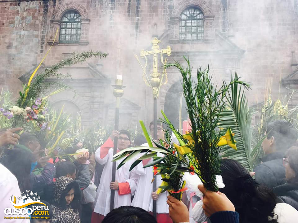 Semana Santa,  Domingo de Ramos. Fuente: CuscoPeru.com
