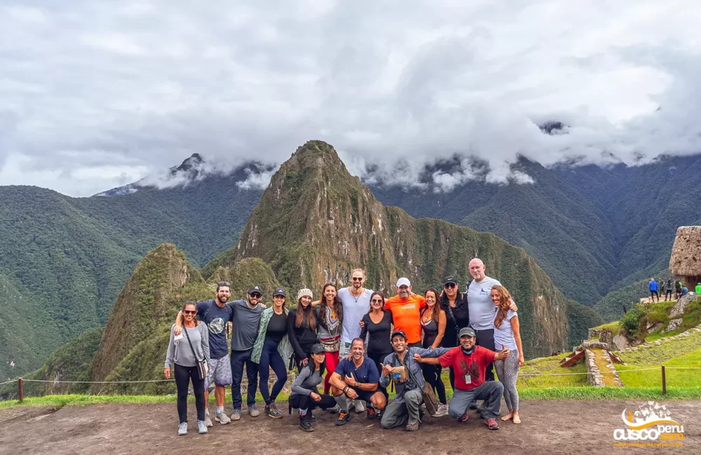 Área de fotos clássicas de Machu Picchu