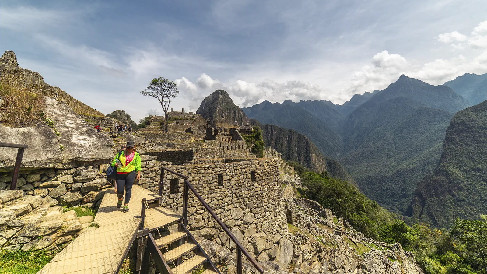 The circuits allow for smooth transit within the citadel of Machu Picchu.