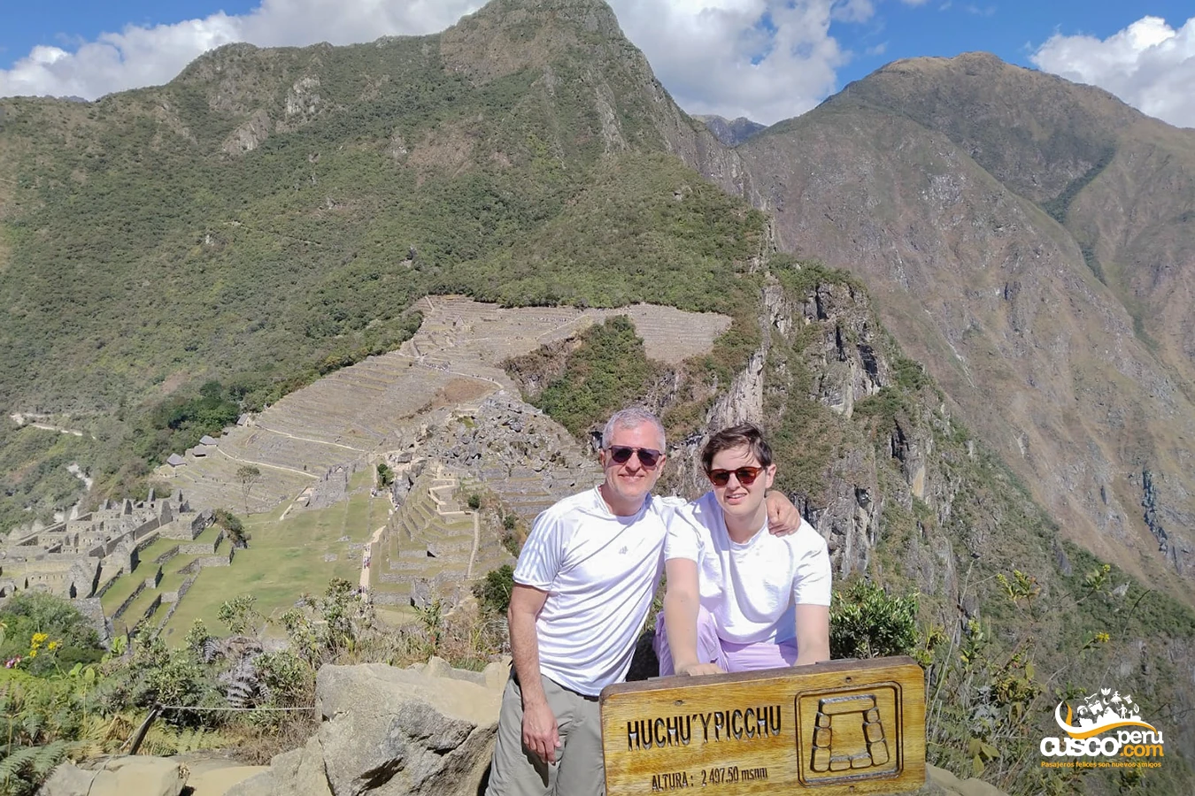 Cima De La Montaña De Huchuy Picchu