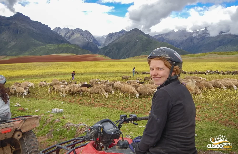 Experiencing the Andean culture on an ATV