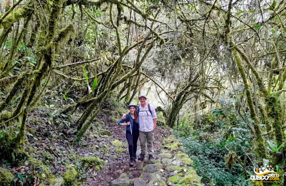 Caminho para a montanha Machu Picchu
