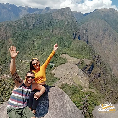 Ponto de vista clássico de Huayna Picchu