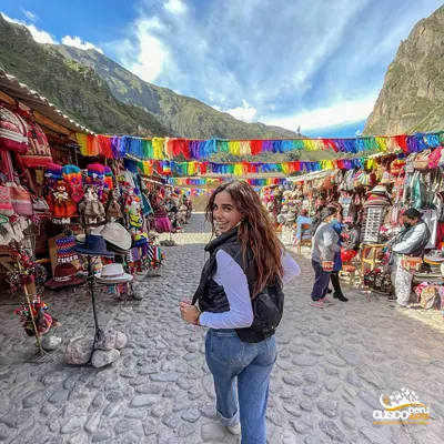 Mercado en el Valle Sagrado de los Incas