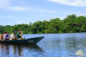 Excursion on Lake Sandoval Tambopata