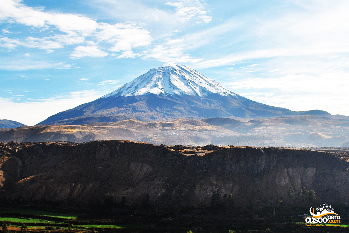  Volcán Misti en Arequipa. Fuente: CuscoPeru.com