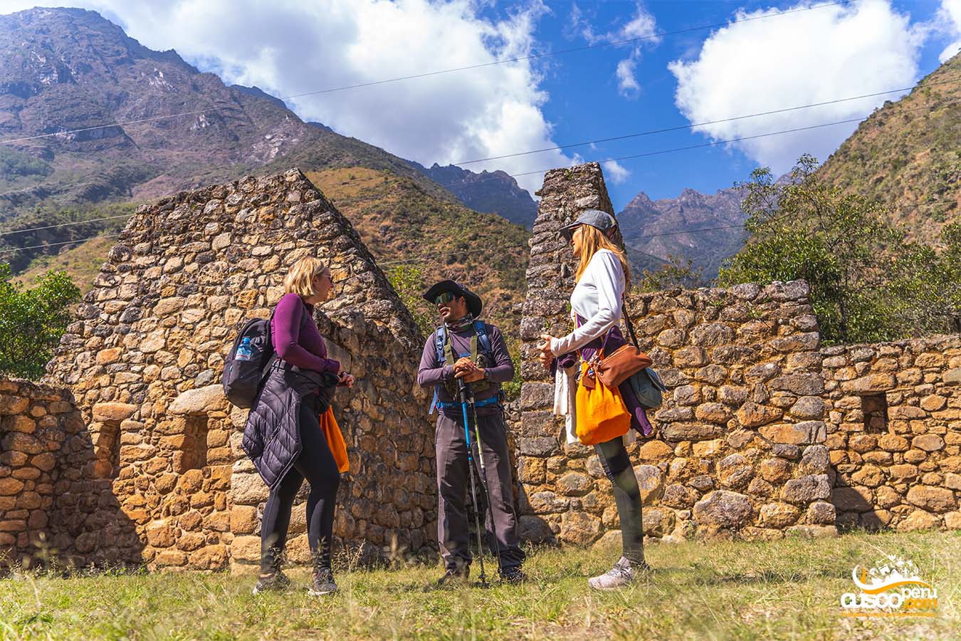 Bagagem na Trilha Inca. Fonte: CuscoPeru.com