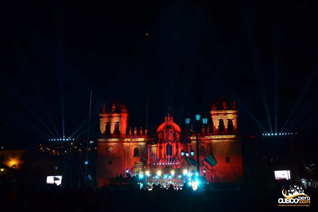 Festival of Lights and Sound in Cusco. Source: Cusco Peru.