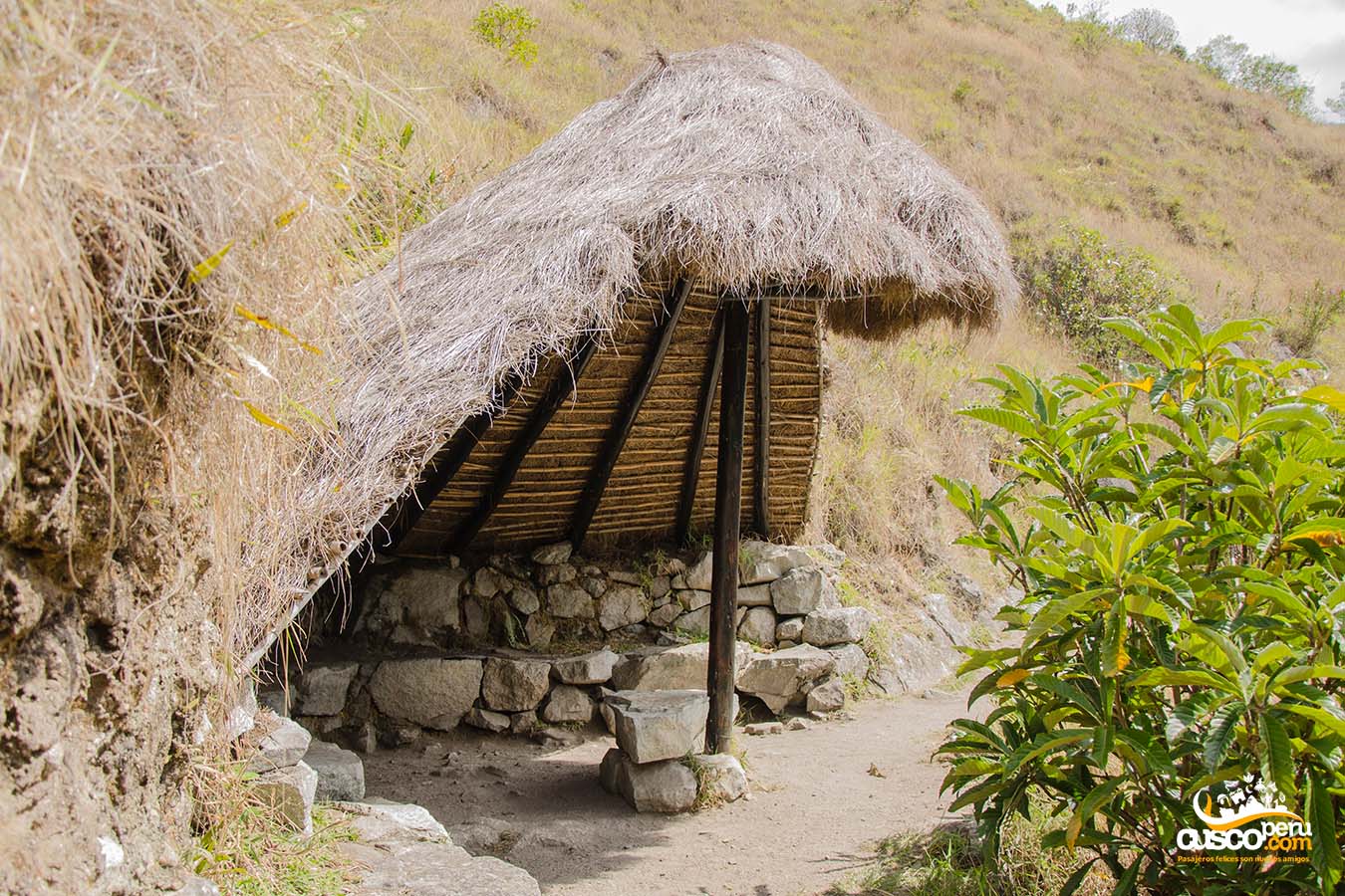 Local de descanso da Trilha Inca. Fonte: CuscoPeru.com   