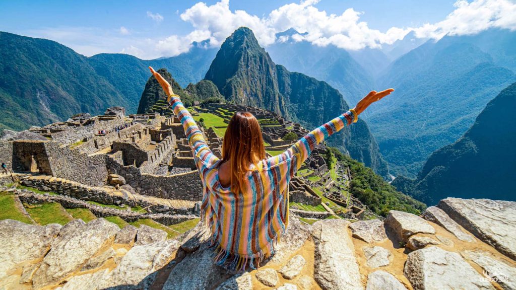 The impressive view of Machu Picchu on a sunny day. Source: CuscoPeru.com