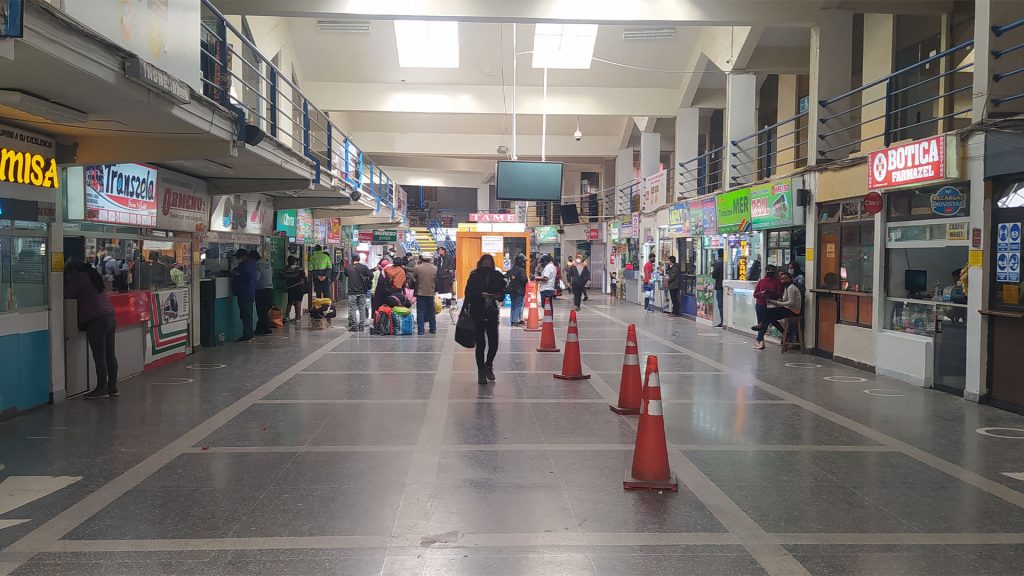 Terminal de buses de Cusco. Fuente: CuscoPeru.com