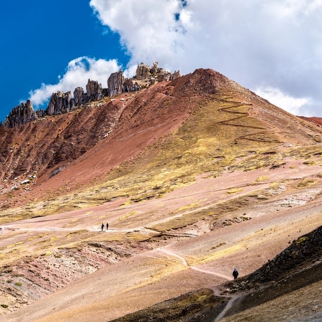 Paisaje montaña de palcoyo